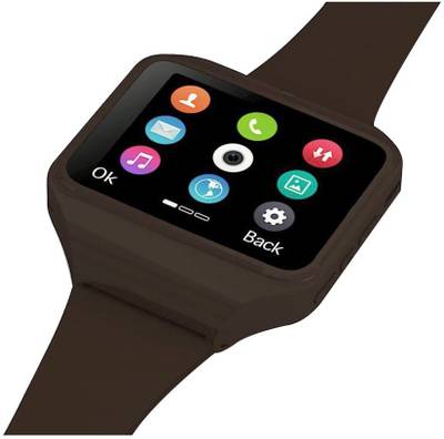Kenxinda 2 Smartwatch (Brown Strap) 