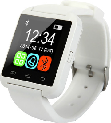 

Speed U8 Bluetooth Smartwatch(White Strap Regular)
