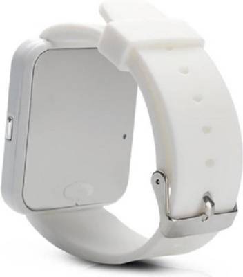 ZOON U8 White Smartwatch (White Strap) 