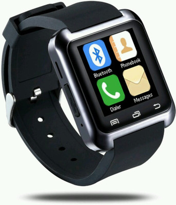 

BOOM U8 Black Smartwatch(Black Strap Regular)