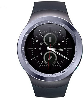 

Any Time Buy Y1 Touch Screen Bluetooth with SIM Card & Memory Slot Smartwatch(Black Strap Regular)