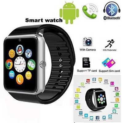 ROQ GT 08 Black SIM Card With 32 GB Memory Smartwatch
