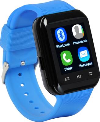 Bingo U8S With Remote Photo Function Smartwatch (Blue Strap) 