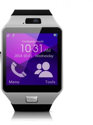 Zigmo DZ09 Smartwatch (Black Strap) 