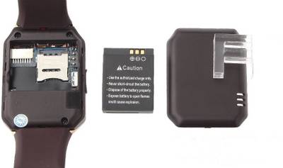 Zigmo DZ09 Smartwatch (Black Strap) 