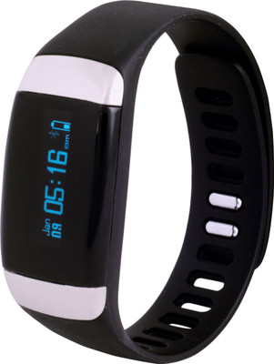 

Urbannsmart j-style heart rate monitor Smartwatch(Black Strap Regular)