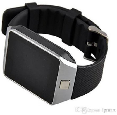 

888 DZ09 Fitness watch with Sim Smartwatch Smartwatch(Black Strap Regular)