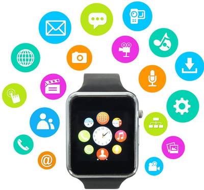 RoQ W8 Bluetooth Smart Health Watches Support SIM Card slot and memory card slot Smartwatch