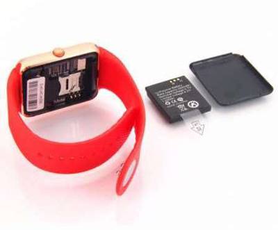 Maya GT08 Smartwatch (Red Strap) 