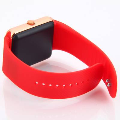 Maya GT08 Smartwatch (Red Strap) 