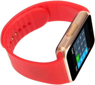 Maya GT08 Smartwatch (Red Strap) 