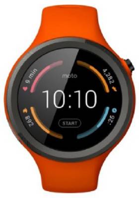 Motorola Moto 360 Sport Orange Smartwatch