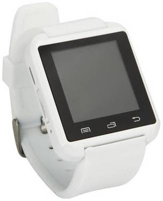 MDI Bluetooth Smart Watch for iPhone, All Android Smartwatch (White Strap) 