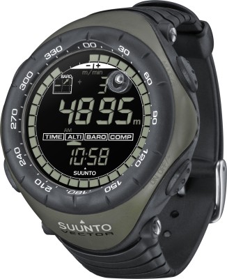 

Suunto Vector Military Foliage Green Smartwatch(Black Strap Regular)