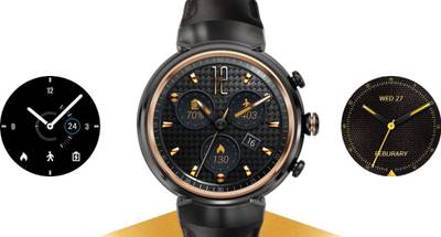 Asus Zenwatch 3 Gunmetal with Dark Brown Leather Strap For Women and Men