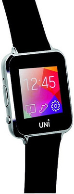 

UNI N-7100 Watch Mobile Cum Health Band With Bluetooth Headsets & 2 additional Wrist Bands Smartwatch(Black Strap Regular)