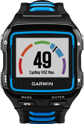

Garmin Forerunner 920XT Smartwatch(Blue, Black Strap Regular), Black;blue