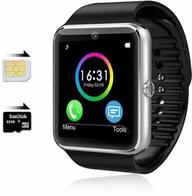 

VibeX ™ Bluetooth GT-08 GSM SIM Card Mobile Multicolor Smartwatch(Multicolor Strap Regular)