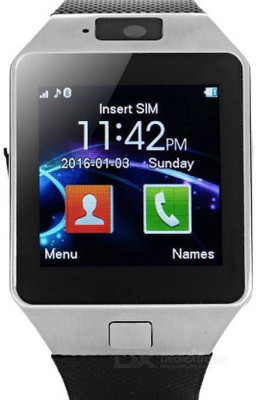 

888 DZ09 Facebook and WhatsApp Multilanguage Android/IOS with activity trackers and fitness band Smartwatch Smartwatch(Black Strap Regular)