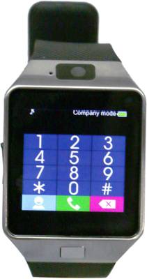 Disko Watch D3 Peppy Black Smartwatch (Black Strap M) 