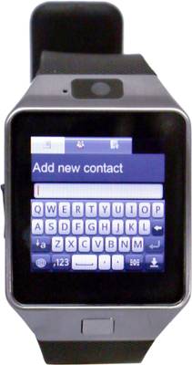 Disko Watch D3 Peppy Black Smartwatch (Black Strap M) 