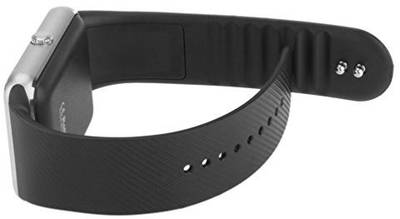 Shan GT-08 Smartwatch (Black, Silver, Red Strap) 