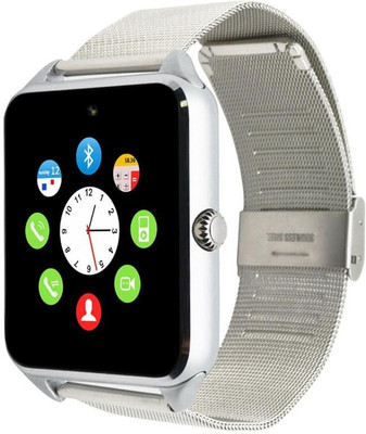 

Wonder World ™ GT-08(c) phone Silver Smartwatch(Silver Strap Regular)
