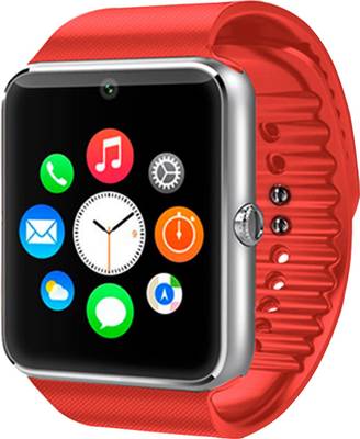 Whitecherry iTime Smartwatch (Red Strap) 
