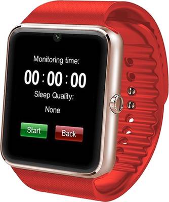 Whitecherry iTime Smartwatch (Red Strap) 