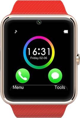Whitecherry iTime Smartwatch (Red Strap) 