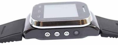 Kenxinda W1 With Bluetooth Device Smartwatch (Black Strap) 