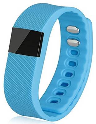 OPTA Bluetooth fitness tracker for Android/IOS Mobile Smartwatch (Blue Strap) 