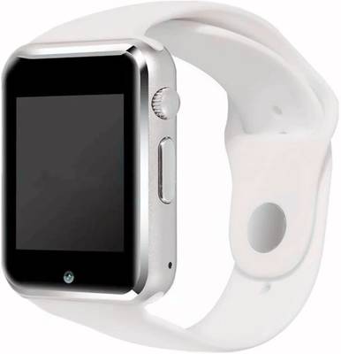 Shrih Sim Card Pedometer Bluetooth Android White Silver Smartwatch