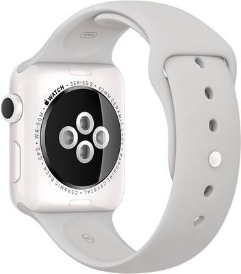 Apple Watch Edition 42mm White Ceramic Case with Cloud Sport Band Ceramic Smartwatch