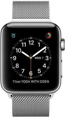 apple watch series 2 stainless steel 42