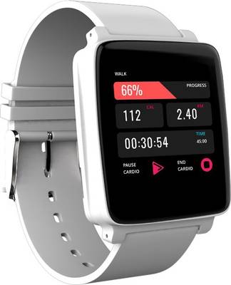 Hug Gesture Control Classic White Smartwatch