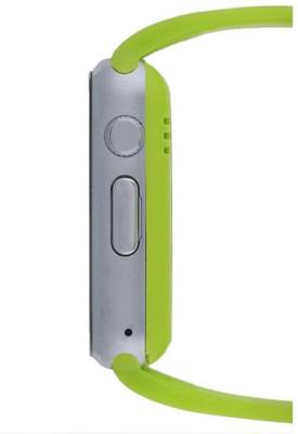 Frenzy With Sim, Memorycard slot, Bluetooth and Fitness tracker Parrot Smartwatch (Green Strap) 