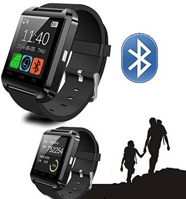 CrystaTech Bluetooth U8 black Smartwatch