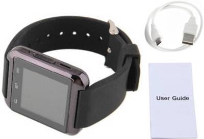CrystaTech Bluetooth U8 black Smartwatch