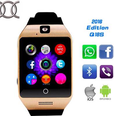 CELESTECH ARPQ18 with Curved Screen, SIM Card, Fitness Tracker and Bluetooth Smartwatch