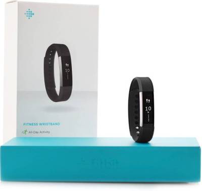 Fitbit Alta Fitness Tracker, Large (Silver/Blackl) Smartwatch