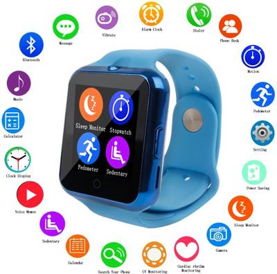 Flipfit Smart Watch for kids &amp; adults with Anti-lost, Bluetooth Android &amp; Ios Connectivity, with sim &amp;...
