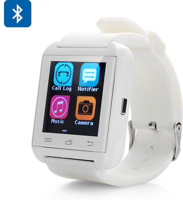 

SD U8 White Smartwatch(White Strap)