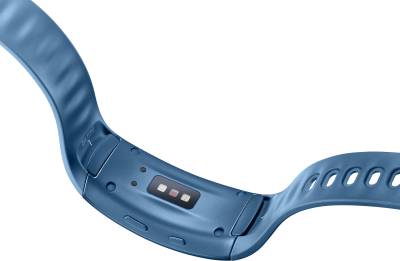 SAMSUNG Gear Fit 2 Blue Smartband (Blue Strap L) 