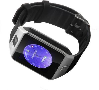 fbandz ™ Bluetooth Fitness Tracker Silver Smartwatch (Silver Strap Free Size) 