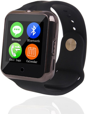 

Maya Heart Rate Monitor Black Smartwatch(Black Strap Regular)