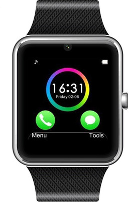 

DUJ International SIM-TF Black Smartwatch(Black Strap Regular)
