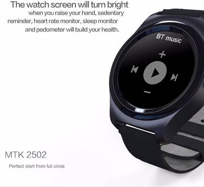 Enhance Limited edition premium Q2 with heart rate Black Smartwatch