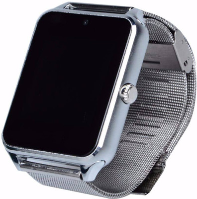 

Wonder World ® GT-08 Mobile With GSM SIM Card & Camera Bluetooth Silver Smartwatch(Silver Strap Free Size)