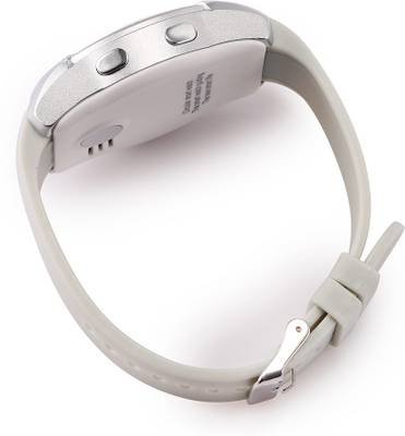 Bingo C6 White With Heart Rate Monitoring, Bluetooth and Sim Enabling Feature Smartwatch (White Strap) 